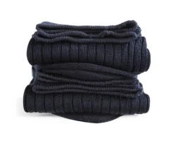 Calcetines en canale Hilo de Escocia para hombre Navy-Bexley Shop