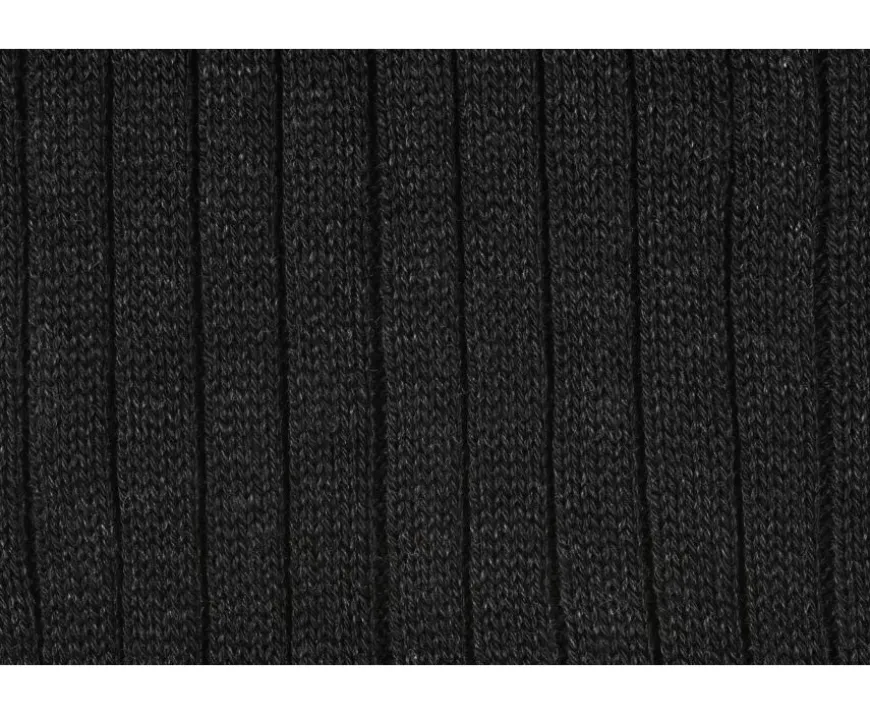 Calcetines en canale Hilo de Escocia para hombre Antracita moteado-Bexley Cheap