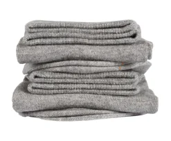 Calcetines finos de algodón para hombre Gris claro moteado-Bexley Outlet