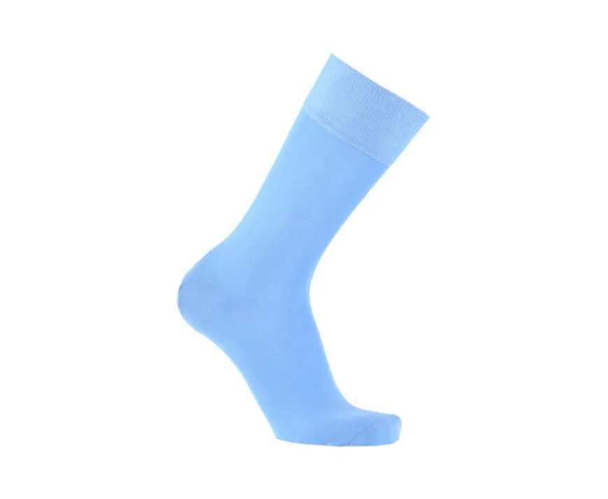 Calcetines finos de algodón para hombre Celeste-Bexley Cheap