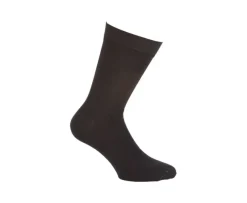 Calcetines finos de algodón para hombre Negro-Bexley Store