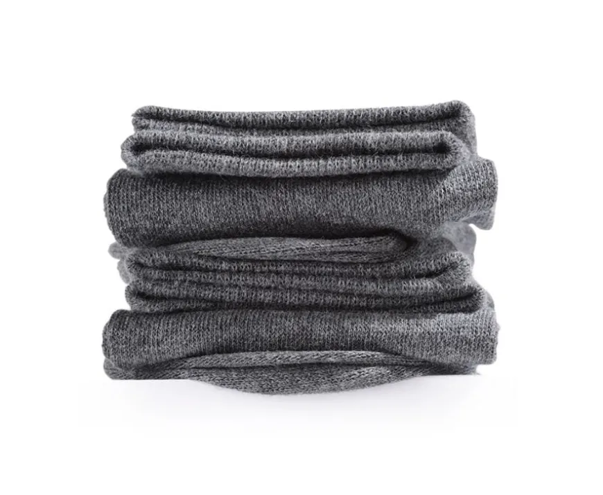 Calcetines finos de algodón para hombre Antracita-Bexley Clearance