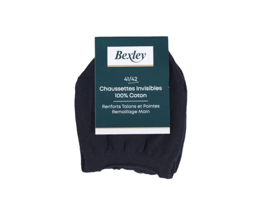 Calcetines invisibles para hombre Negro-Bexley Outlet