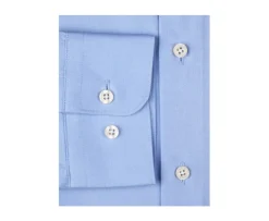 Camisa 100% algodón Azul - Cuello francés Maxime Classic-Bexley Store