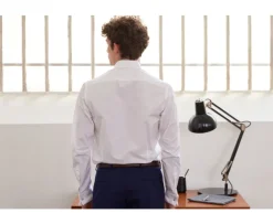 Camisa blanca con gemelos Pietro-Bexley Online