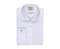 Camisa blanca con gemelos Pietro-Bexley Online