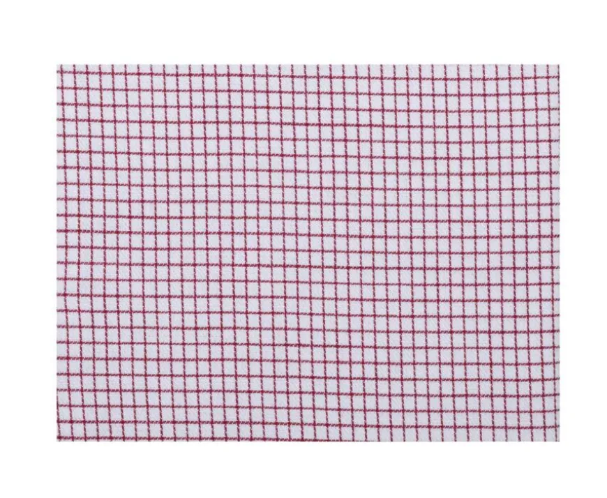 Camisa blanca con pequeños cuadros rojos Salvatore-Bexley Cheap