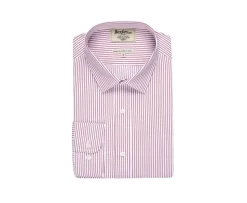 Camisa blanca con rayas rojas Geoffroy-Bexley Shop