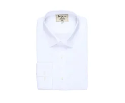 Camisa blanca de algodón - Cuello francés Norbertin-Bexley Discount