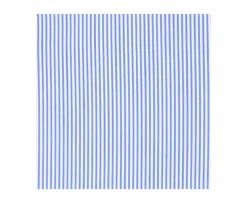 Camisa con finas rayas azules - Cuello francés Aubertin Classic-Bexley Flash Sale