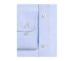 Camisa con finas rayas azules - Cuello francés Antoine-Bexley Best Sale