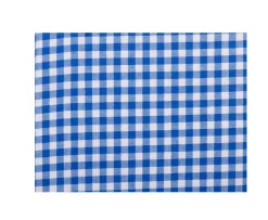 Camisa de algodón blanca con cuadros azul claro Codell-Bexley Cheap