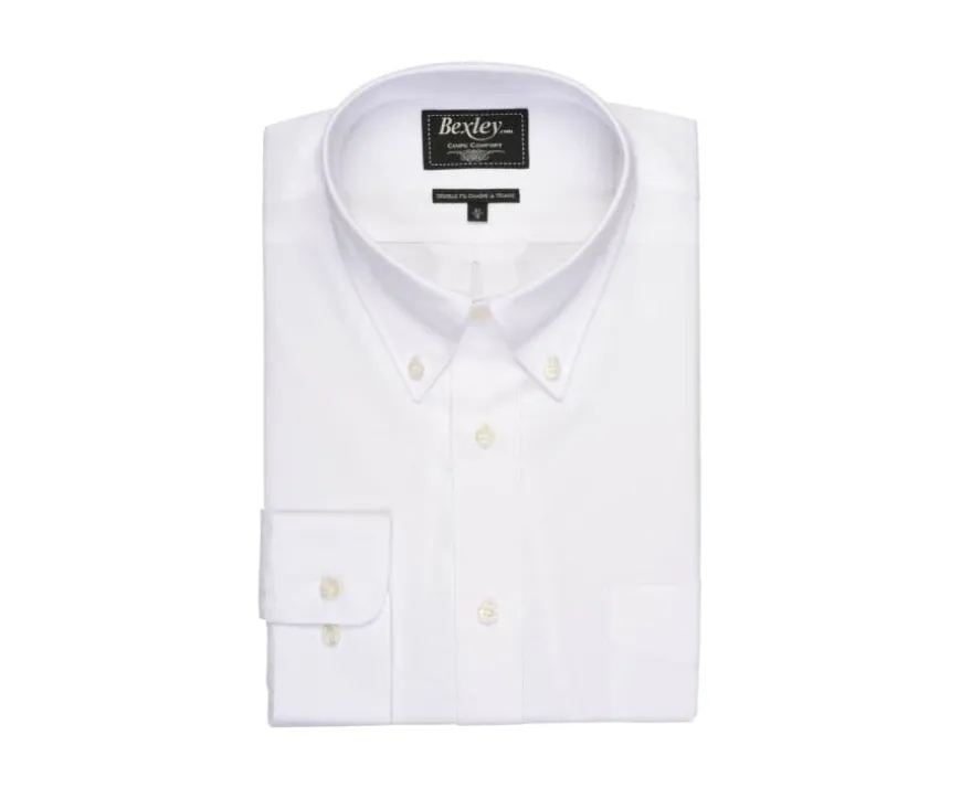 Camisa de algodón blanca - Cuello americano Tommy-Bexley Hot