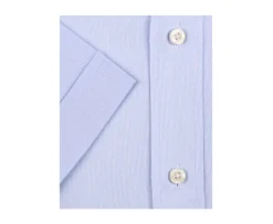 Camisa de algodón celeste - Cuello americano Patrick Mc-Bexley Sale