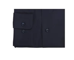Camisa de algodón doble hilo Negro Albert Classic-Bexley New