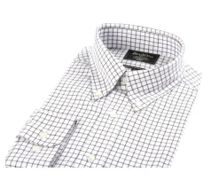 Camisa de franela a cuadros Azul y Beige Lindsay-Bexley Online