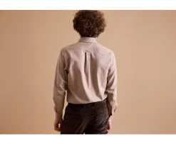 Camisa de franela Camel  Ander-Bexley Store