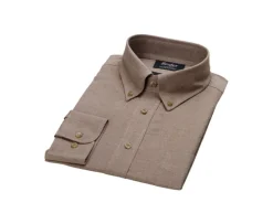 Camisa de franela Camel  Ander-Bexley Store