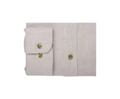 Camisa de franela Crudo - Bolsillo en el pecho Alexander-Bexley New