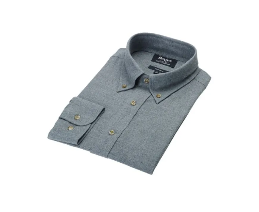Camisa de franela Verde Tila Ander-Bexley Cheap