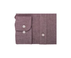 Camisa de gasa de algodón Rojo Moteado Rildebert-Bexley Best Sale