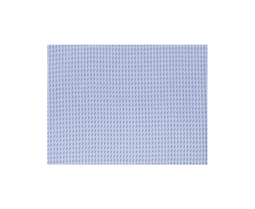 Camisa de hombre blanca y azul claro Sylvénias-Bexley Clearance