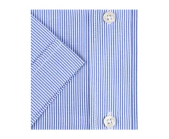Camisa de rayas azules y blancas - Bolsillo Trent Mc-Bexley Online