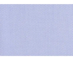 Camisa de sarga de algodón Azul - Cuello italiano Claudio-Bexley Store
