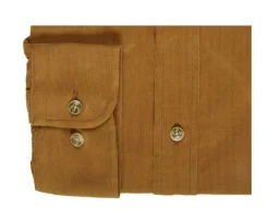 Camisa de terciopelo Caramelo - Cuello americano Wayne-Bexley Discount