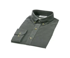 Camisa de terciopelo Verde tila - Cuello americano Wayne-Bexley Cheap