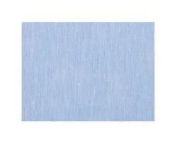 Camisa lisa de lino de algodón Chambray Azul claro Elibert-Bexley Outlet