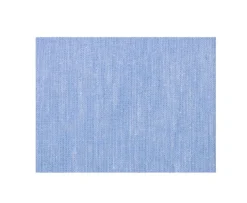 Camisa lisa de lino de algodón Chambray Azul Silbert-Bexley Cheap