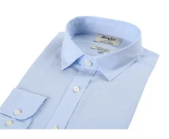 Camisa lisa de lino de algodón Celeste Silbert-Bexley Sale