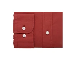 Camisa lisa de lino de algodón Ocre Silbert-Bexley Online