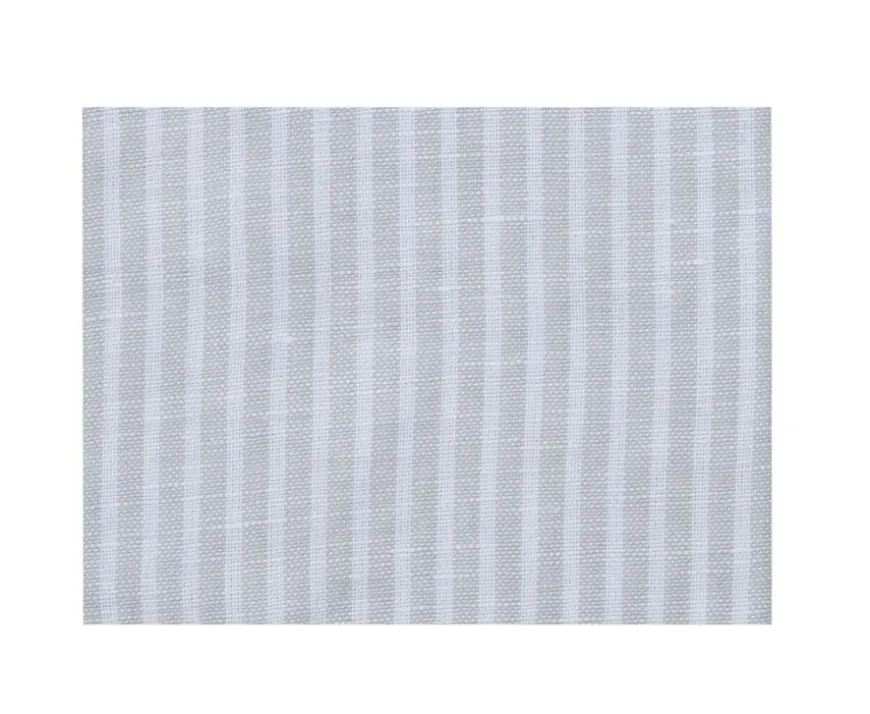 Camisa lisa de lino de algodón Verdetila y Blanco Elibert-Bexley Sale