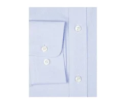 Camisa Oxford lisa de doble hilo Azul cielo Ottavio-Bexley Store