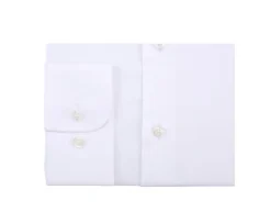 Camisa slim blanca de popelina de algodón Louis Classic Slim-Bexley Online