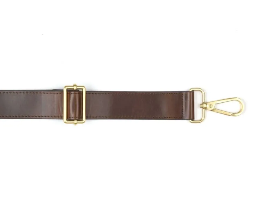 Cartera de cuero para hombre con bandolera Chocolate Karlington Iii-Bexley Outlet