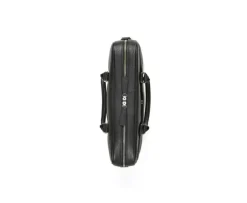 Cartera de hombre de piel con bandolera Negro Granulado Karlington Iii-Bexley Sale