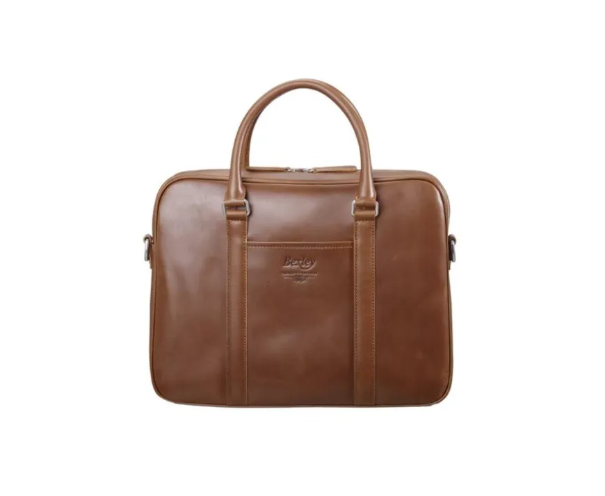Cartera de hombre de piel con bandolera Dorado Karlington Iii-Bexley Fashion