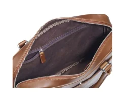 Cartera de hombre de piel con bandolera Dorado Karlington Iii-Bexley Fashion
