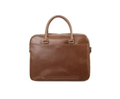 Cartera de hombre de piel con bandolera Dorado Karlington Iii-Bexley Fashion