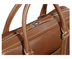 Cartera de hombre de piel con bandolera Dorado Karlington Iii-Bexley Fashion