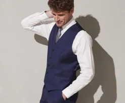 Chaleco de traje Azul petróleo Gilet Lazare-Bexley Outlet