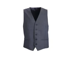 Chaleco de traje hombre Gris medio Lazare-Bexley Discount