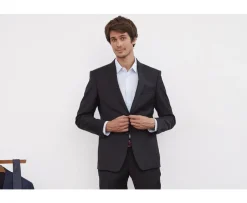 Chaleco de traje hombre Negro Lazare-Bexley Sale