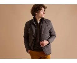 Chaqueta acolchada Chocolate para hombre Olson Iii-Bexley New