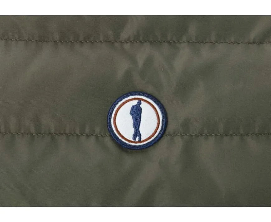 Chaqueta acolchada ligera con capucha para hombre Caqui Sivert Ii-Bexley Best Sale