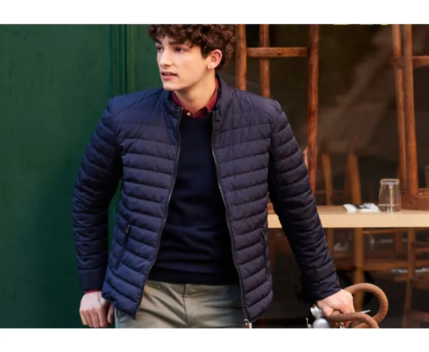 Chaqueta acolchada ligera con capucha para hombre Marino Sivert Ii-Bexley Flash Sale