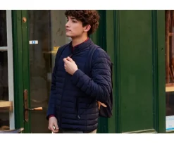 Chaqueta acolchada ligera con capucha para hombre Marino Sivert Ii-Bexley Flash Sale
